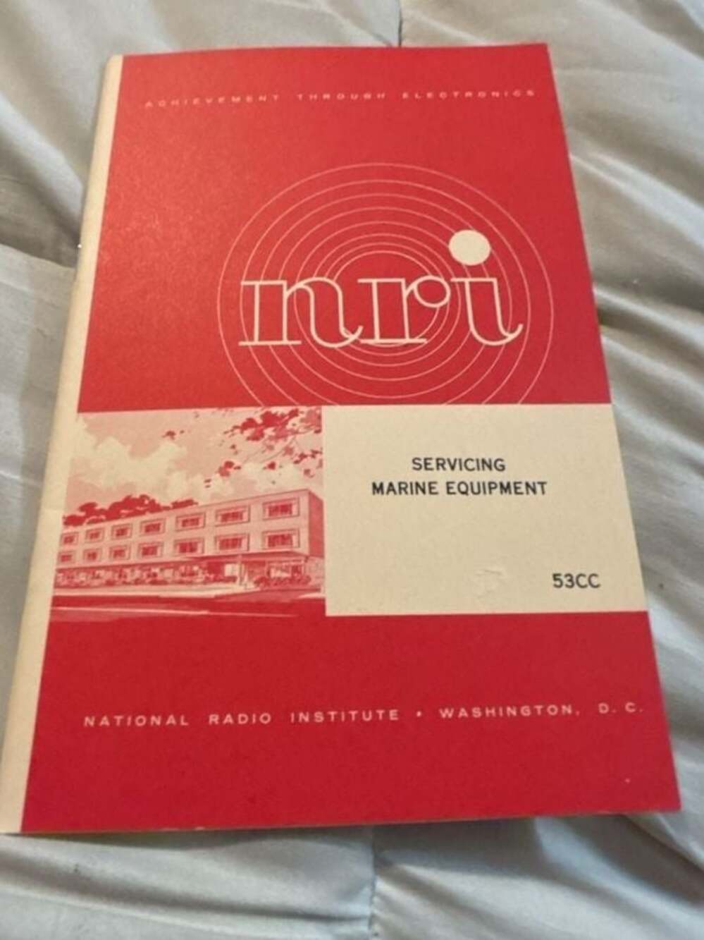 1970 National Radio Institute servicing marine equipment 53CC